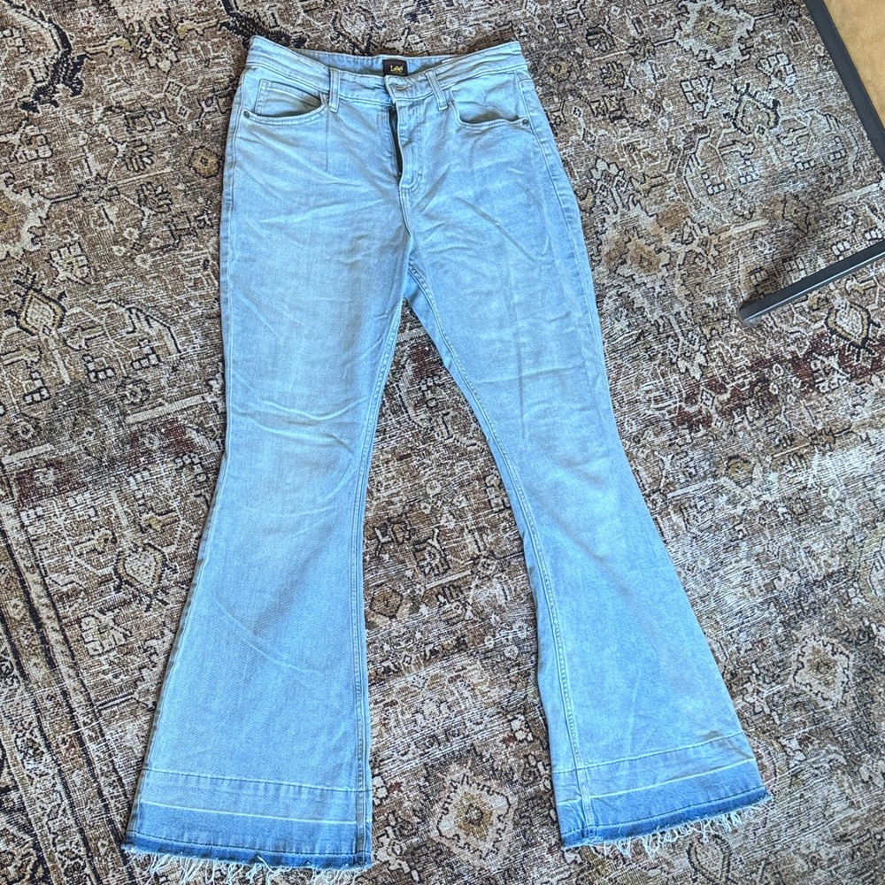 Lee Light Blue Flare Jeans